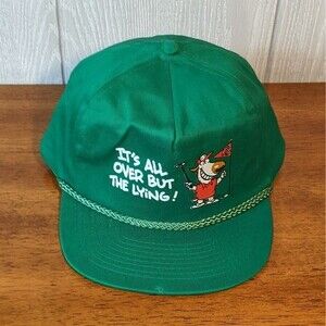 VTG Designers Pro Golf dog hat Hallmark Shoe Box Greetings 80s NWT Deadstock